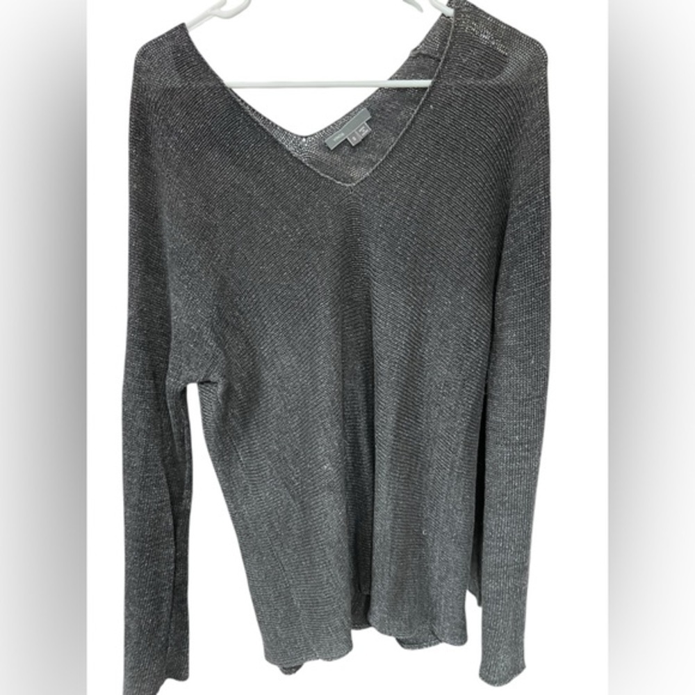 Vince Charcoal Knit Sweater